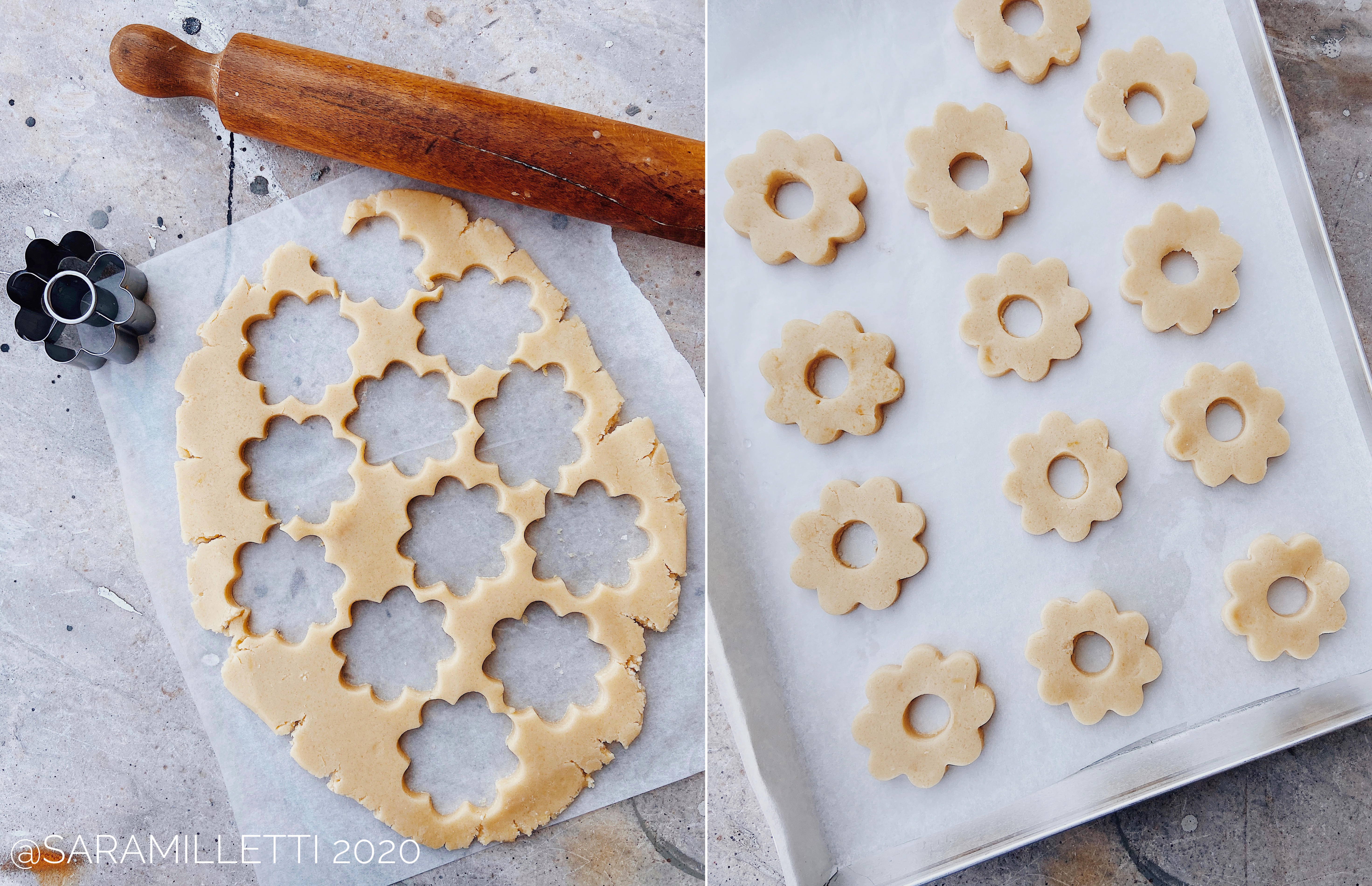 Canestrelli liguri di pasta frolla L'Appetito Vien Leggendo